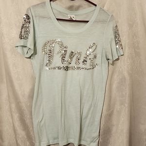 Victoria Secret Short Sleeve Tee. Sz Med.
